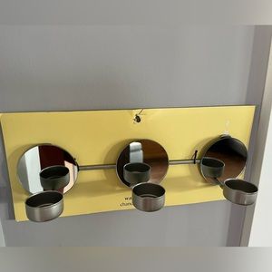 Wall sconce for tea lights
